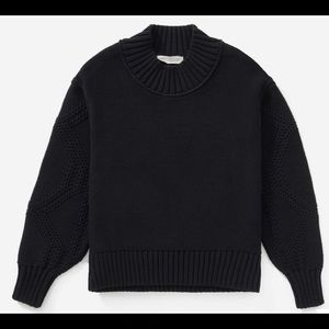 NWT - The Texture Cotton Cable Sweater